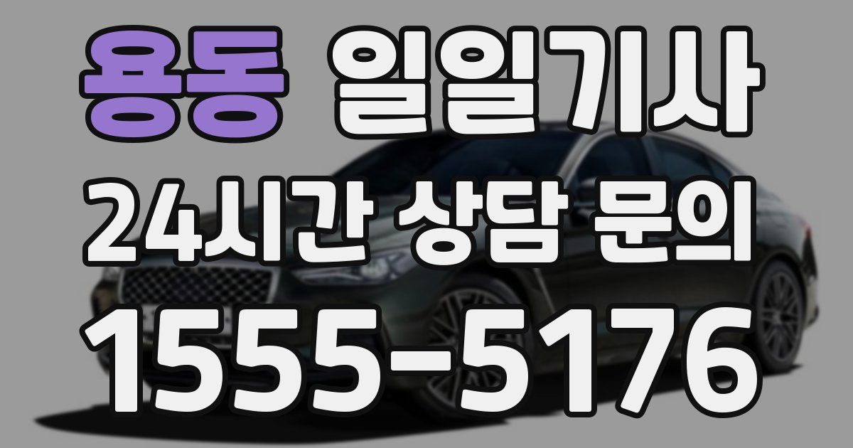 일일대리기사