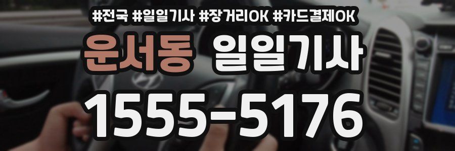 운서동 일일기사