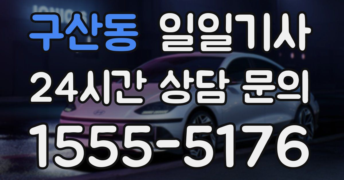일일대리기사