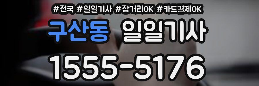 구산동 일일기사