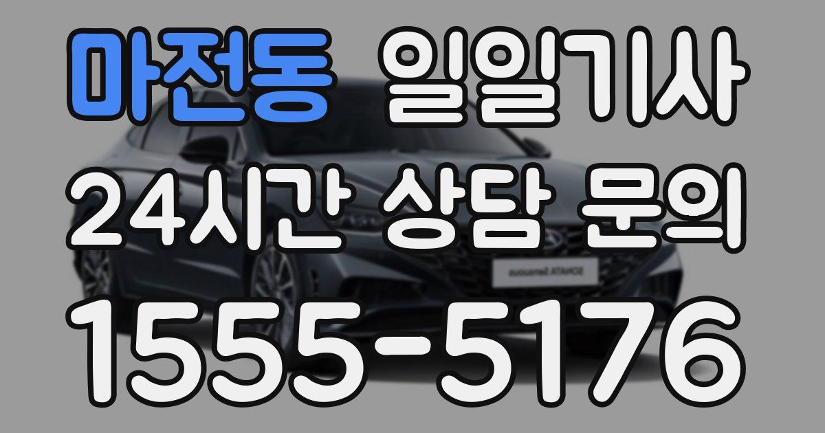 일일대리기사