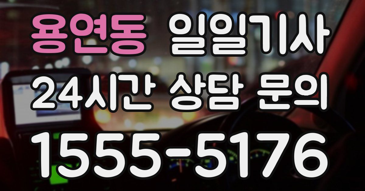 일일대리기사