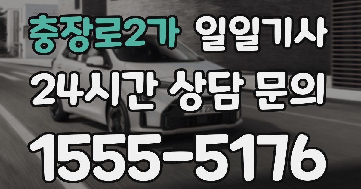 일일대리기사