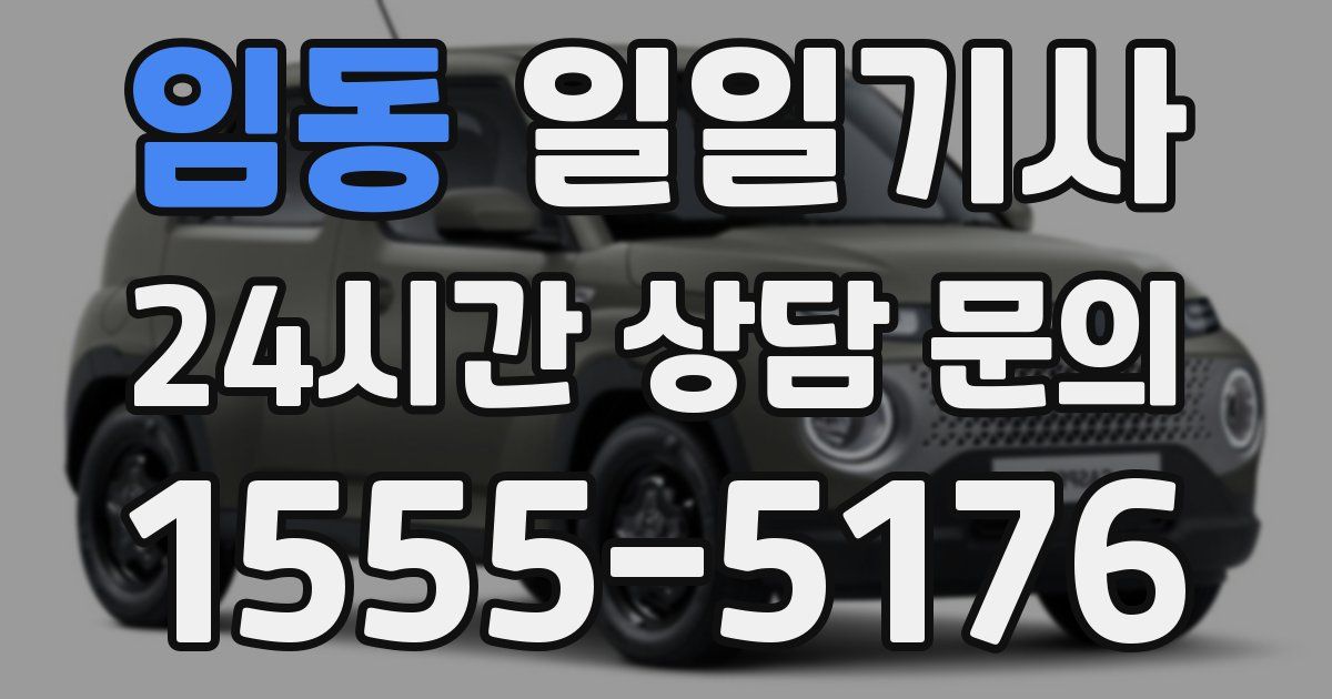 일일대리기사