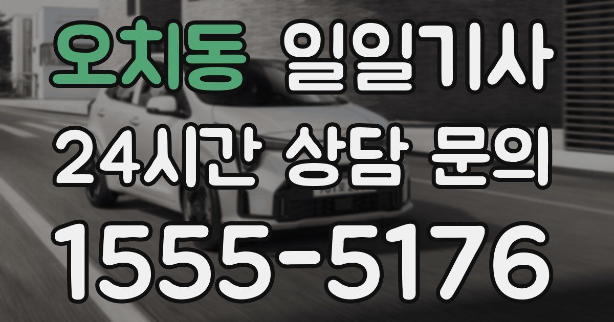 일일대리기사