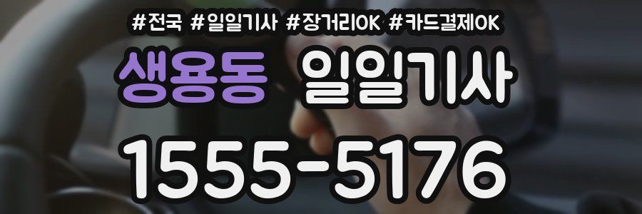 생용동 일일기사