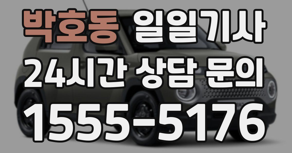 일일대리기사