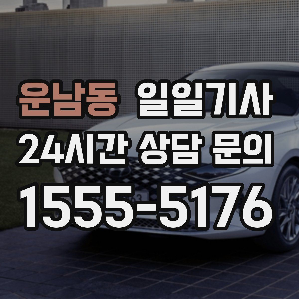 운남동 일일기사 의전 성격 일정도 품격 있게