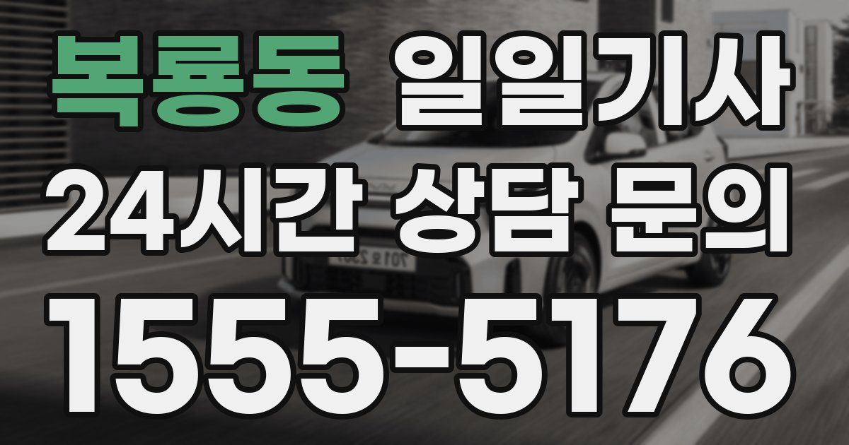 일일대리기사