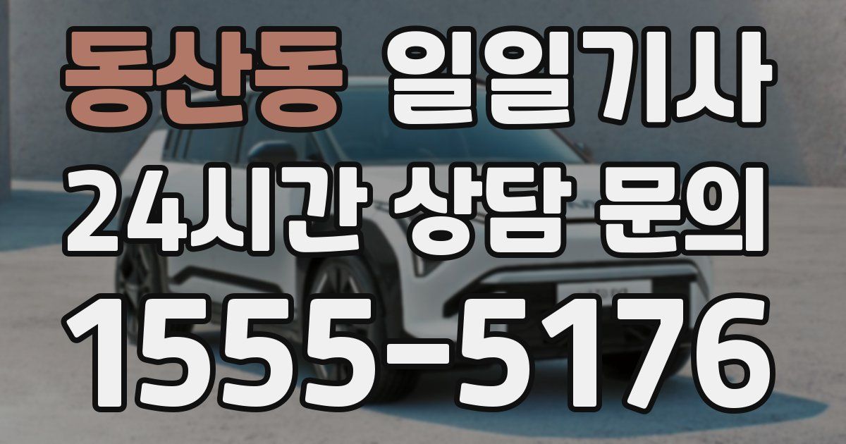 일일대리기사