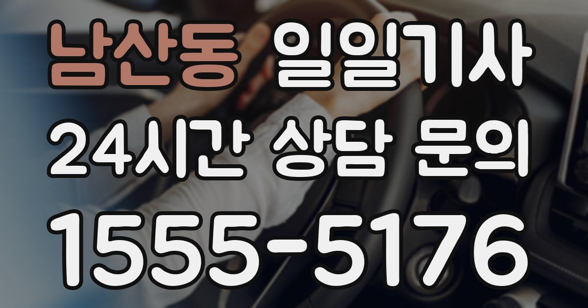 일일대리기사