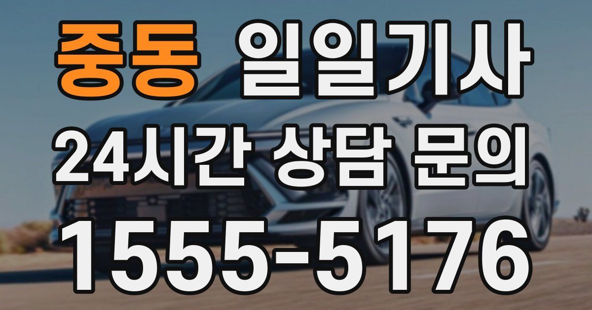 일일대리기사