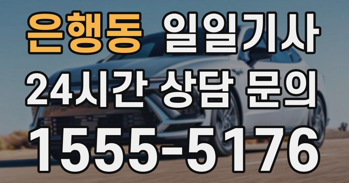 일일대리기사