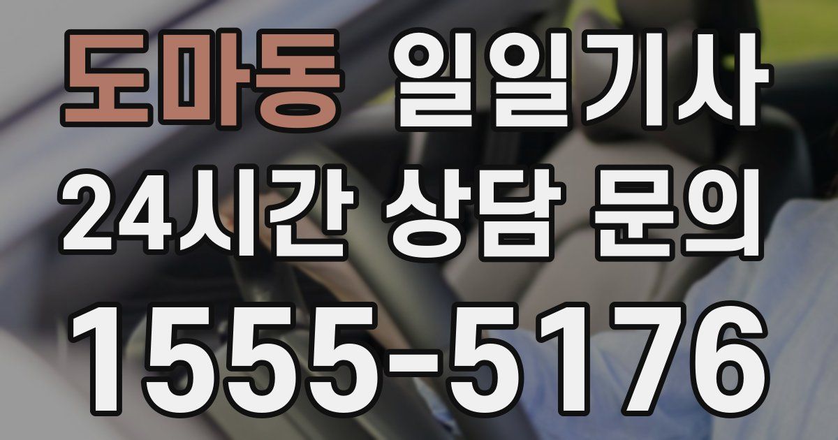일일대리기사