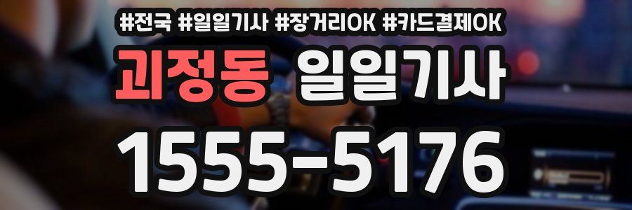 괴정동 일일기사