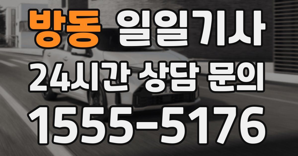 일일대리기사
