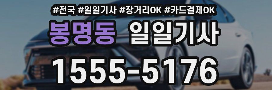 봉명동 일일기사