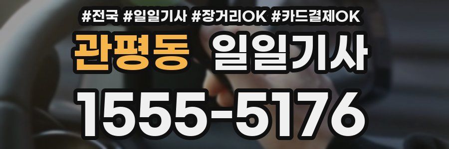 관평동 일일기사