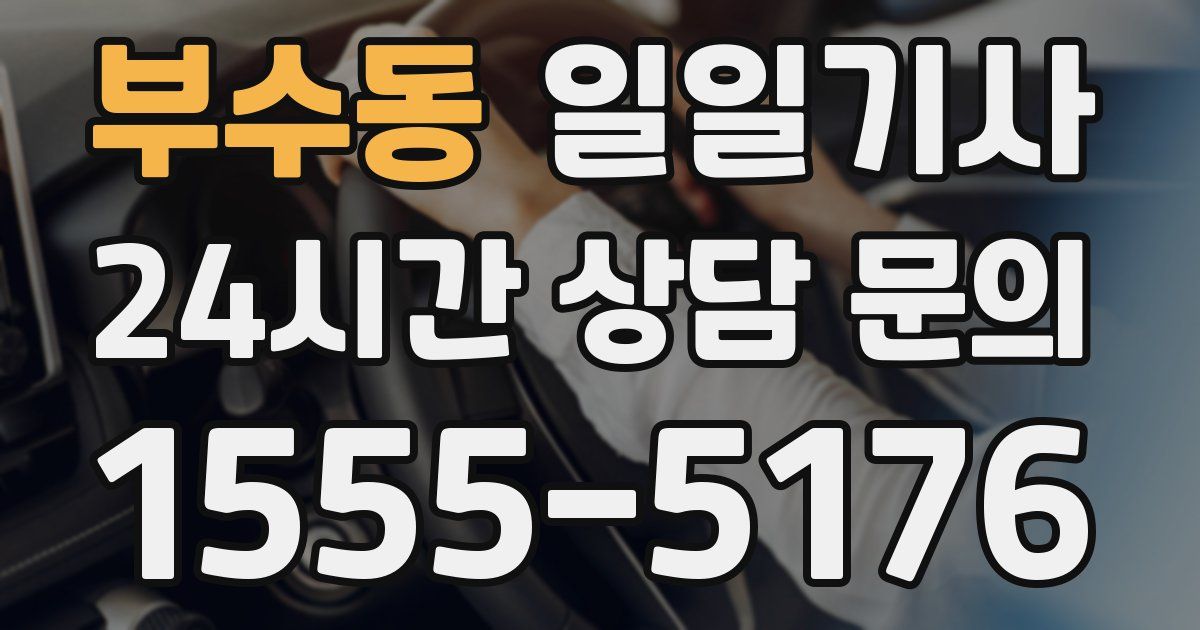 일일대리기사