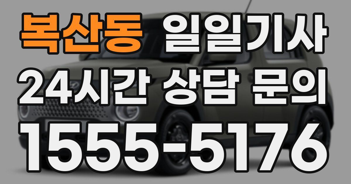 일일대리기사