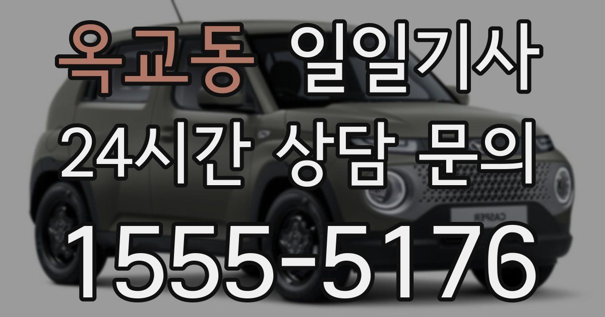 일일대리기사