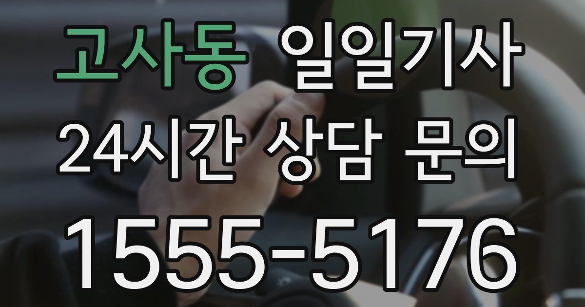일일대리기사