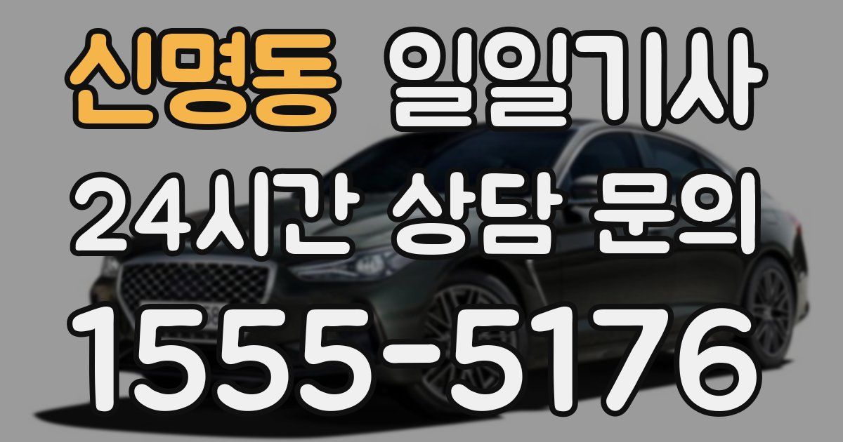 일일대리기사