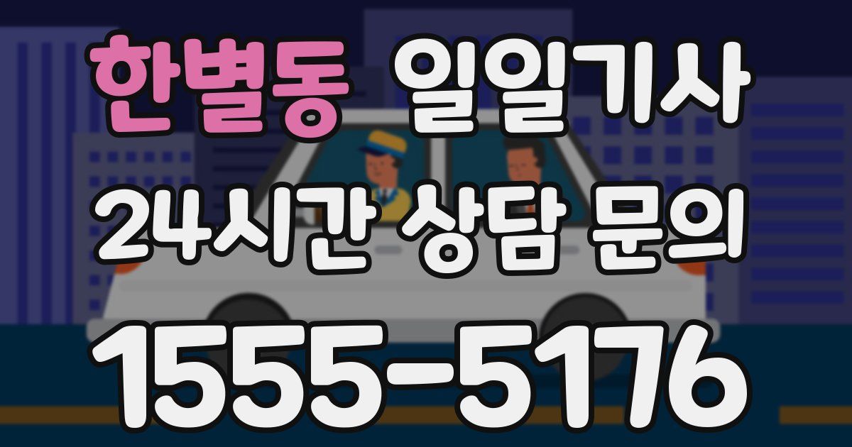 일일대리기사