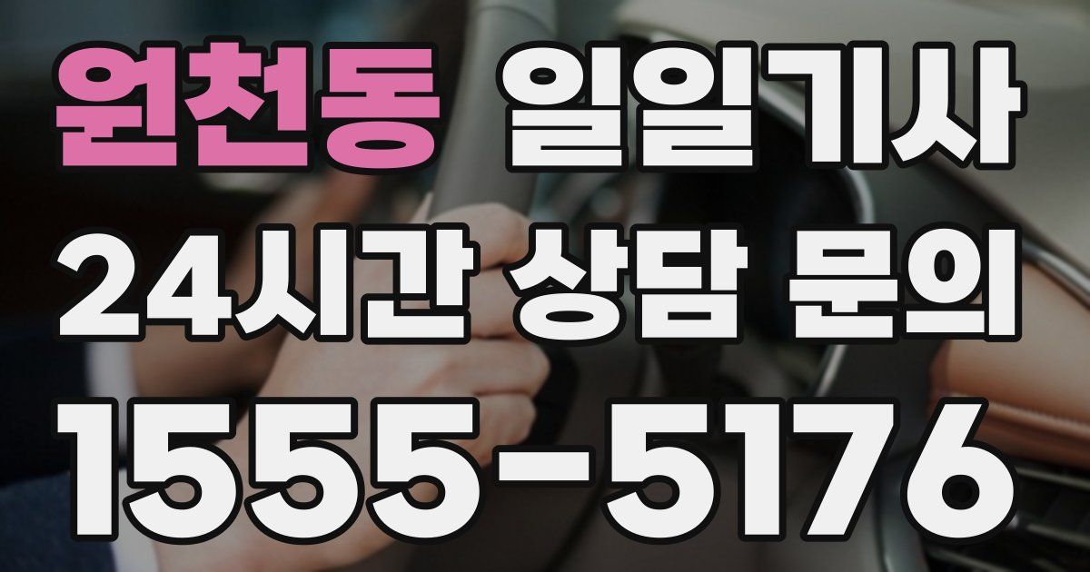 일일대리기사