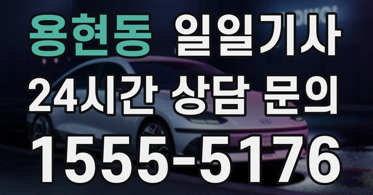 일일대리기사