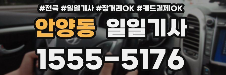 안양동 일일기사