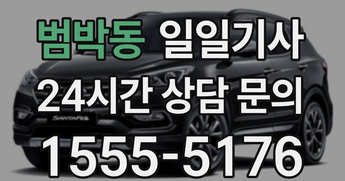 일일대리기사