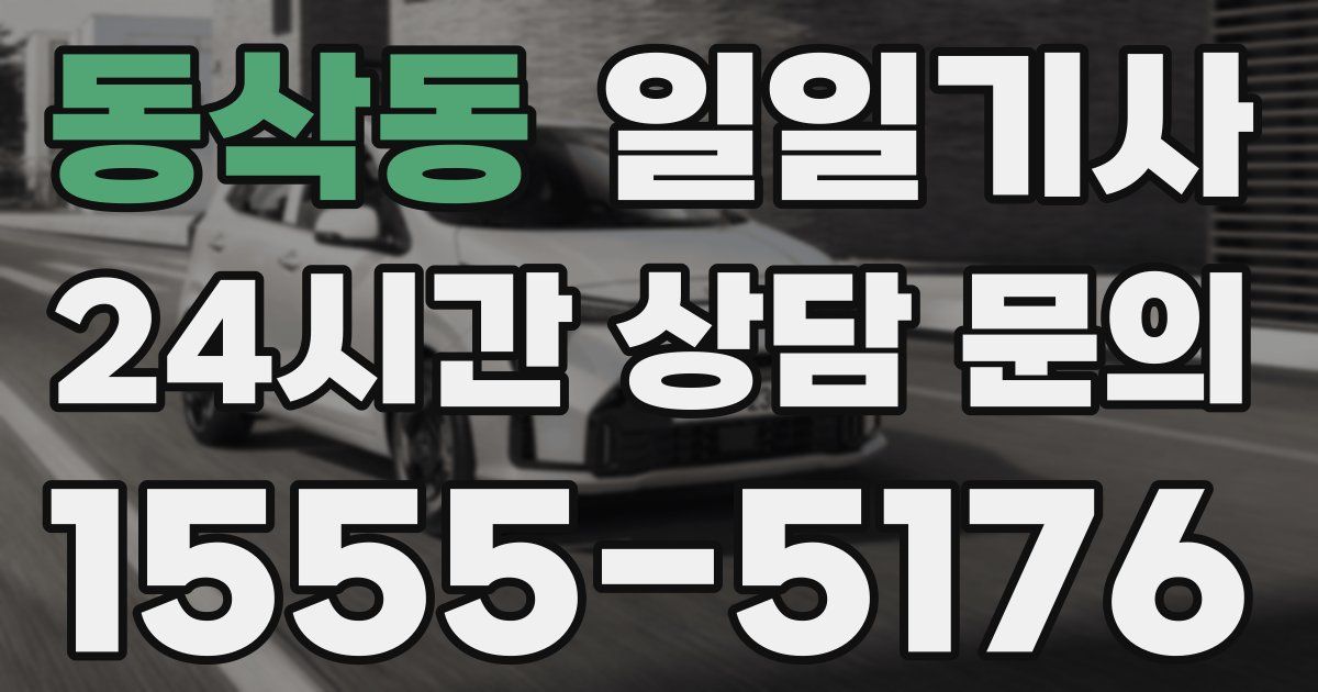 일일대리기사