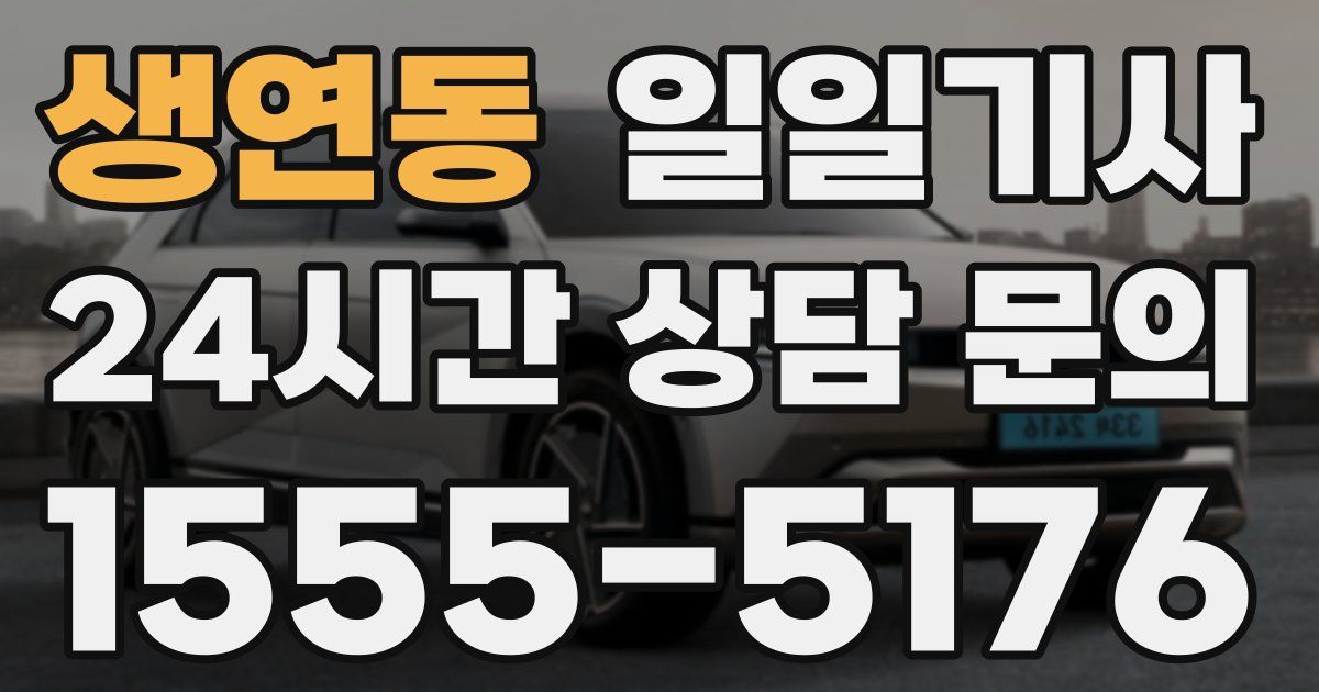 일일대리기사