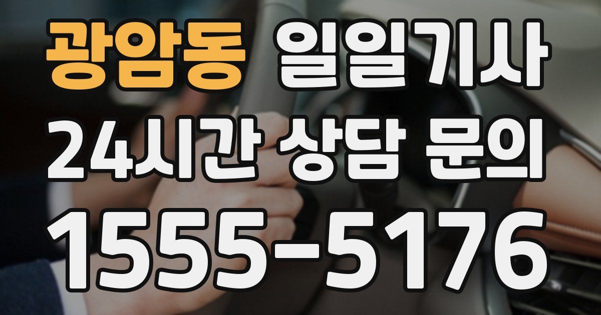 일일대리기사