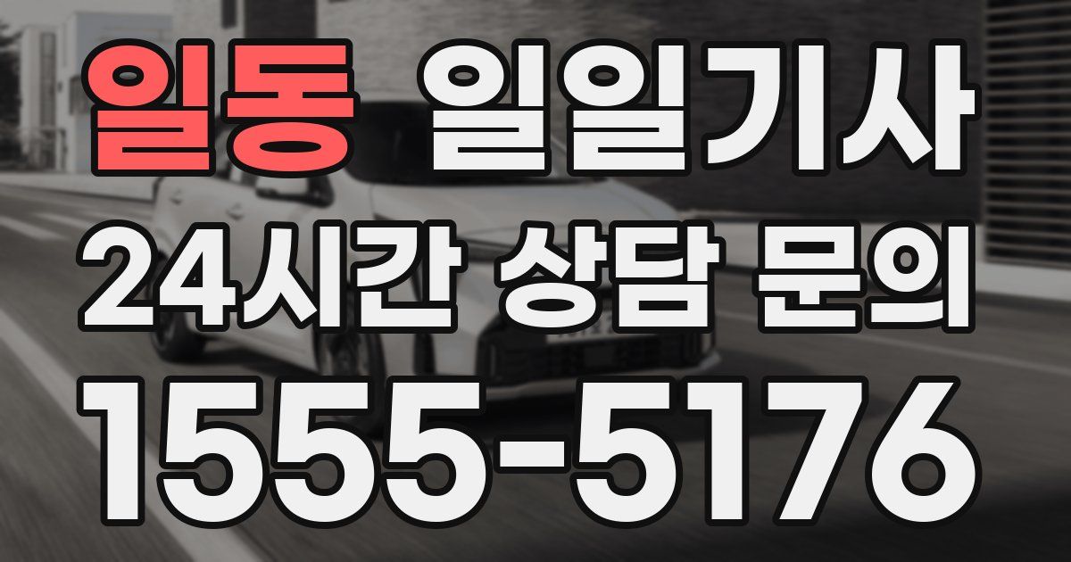 일일대리기사