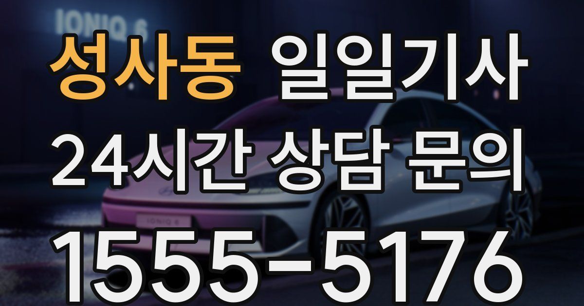 일일대리기사