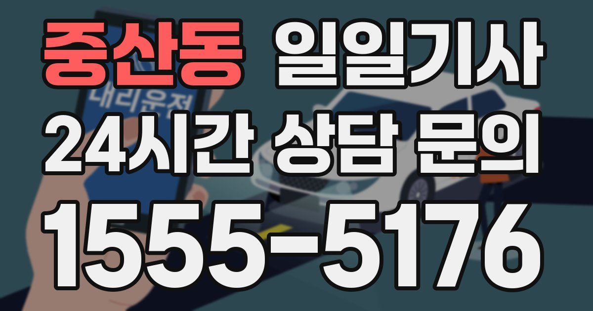 일일대리기사