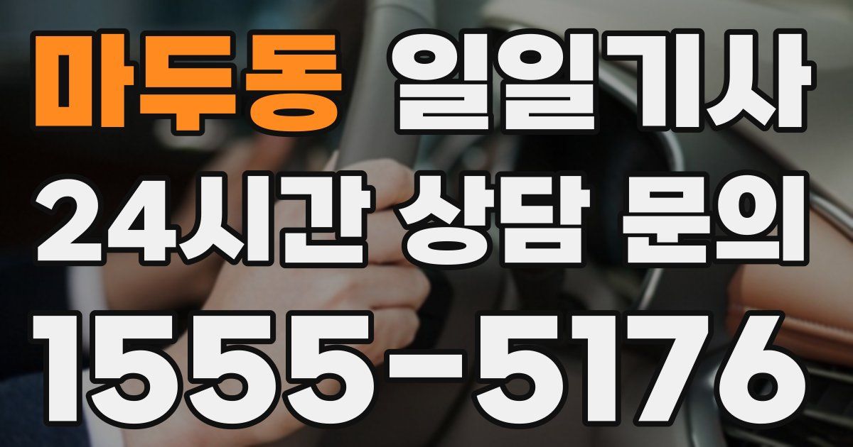 일일대리기사