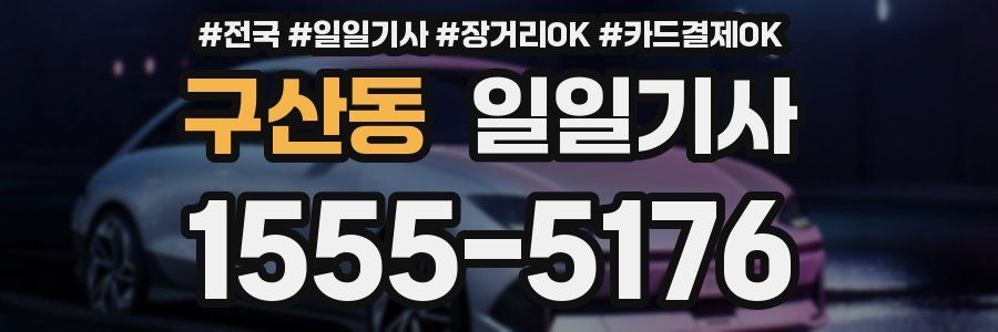 구산동 일일기사