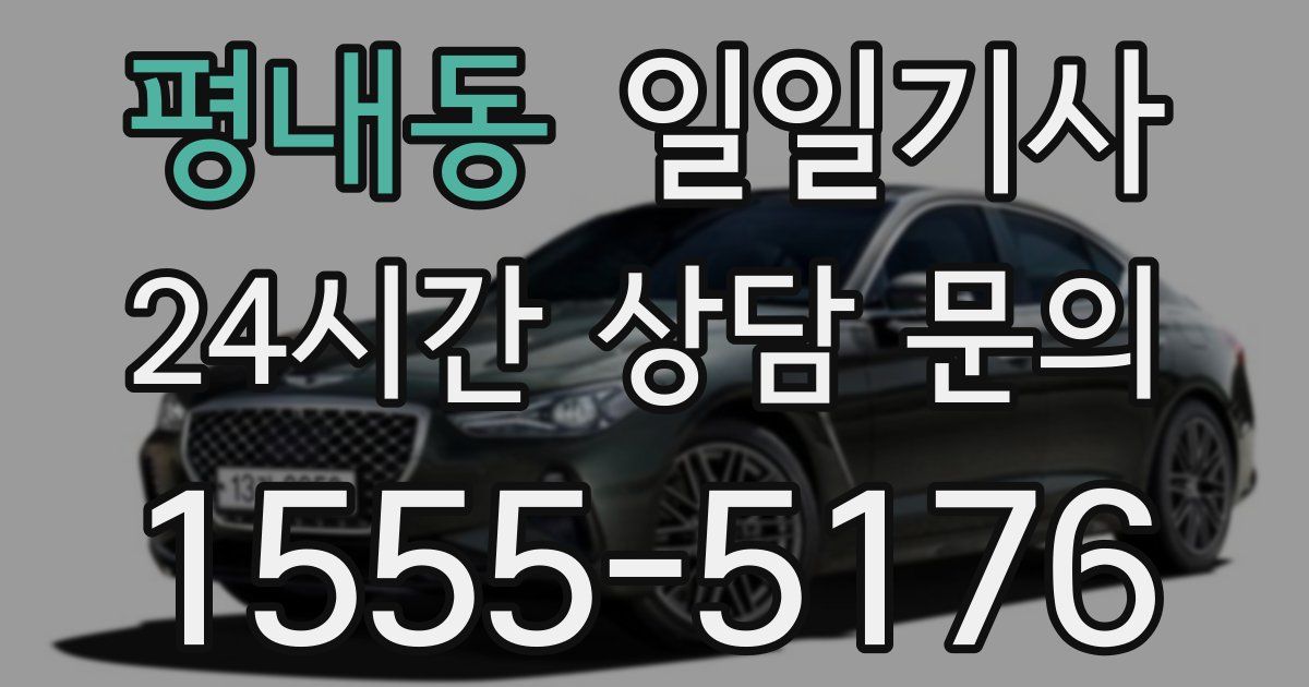 일일대리기사