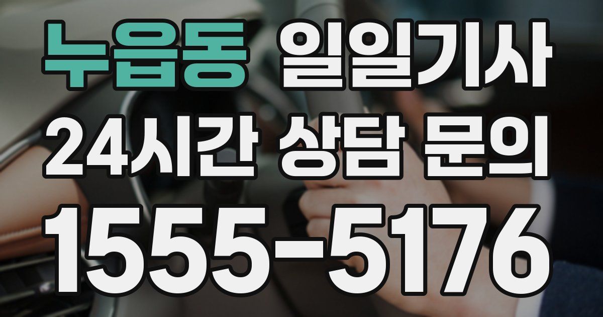 일일대리기사