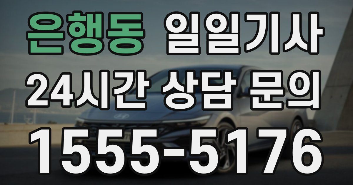 일일대리기사