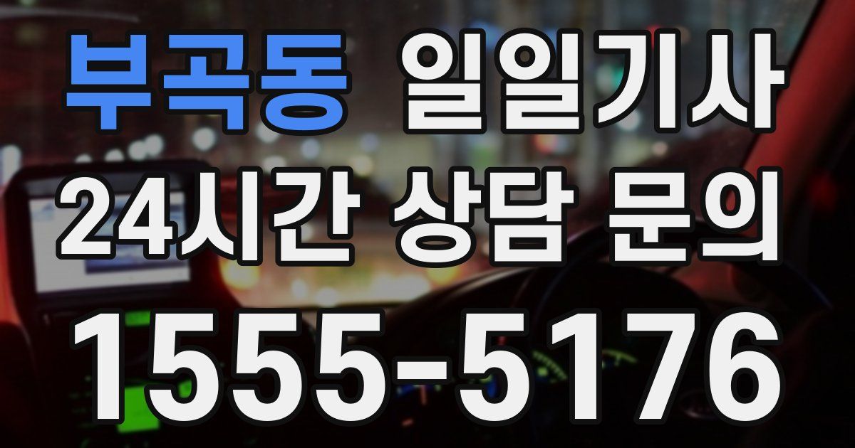 일일대리기사