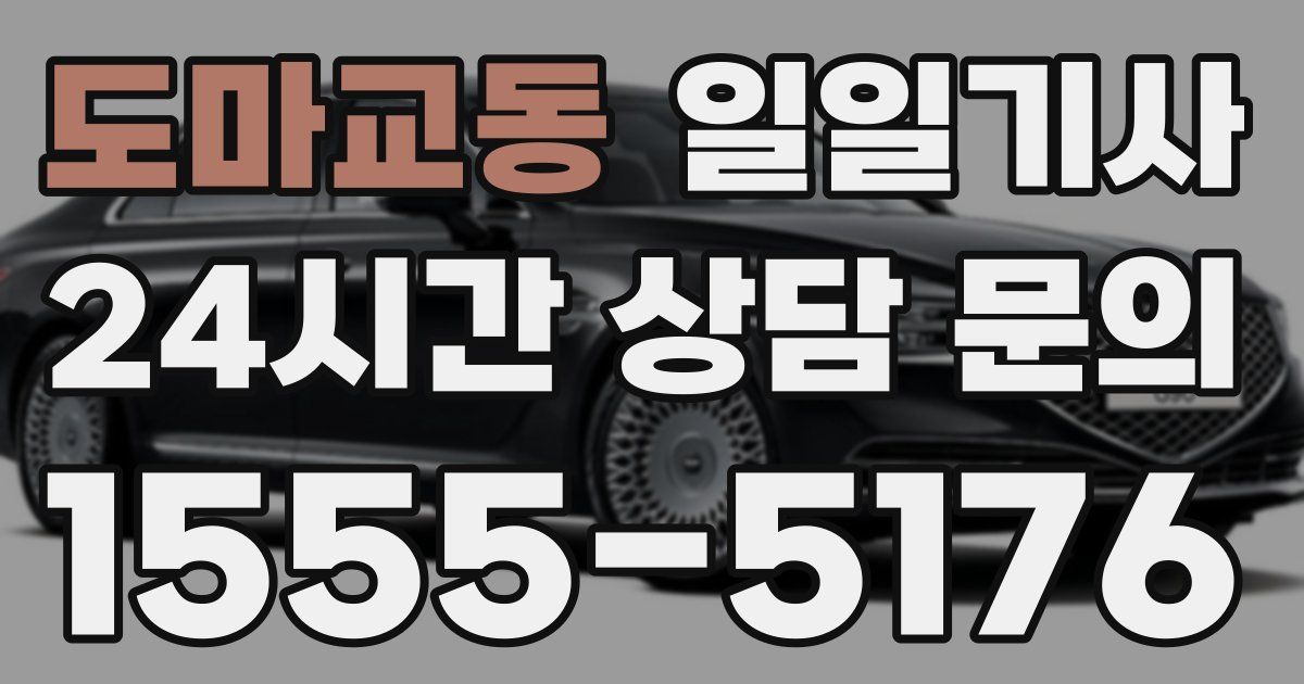 일일대리기사