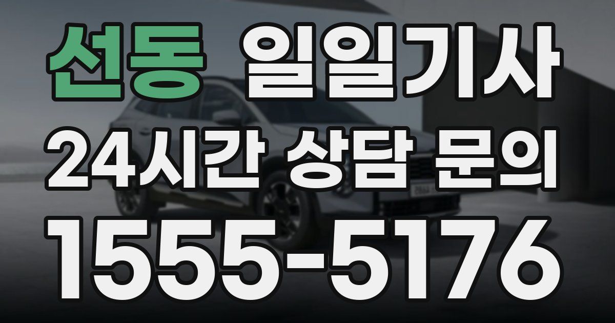 일일대리기사