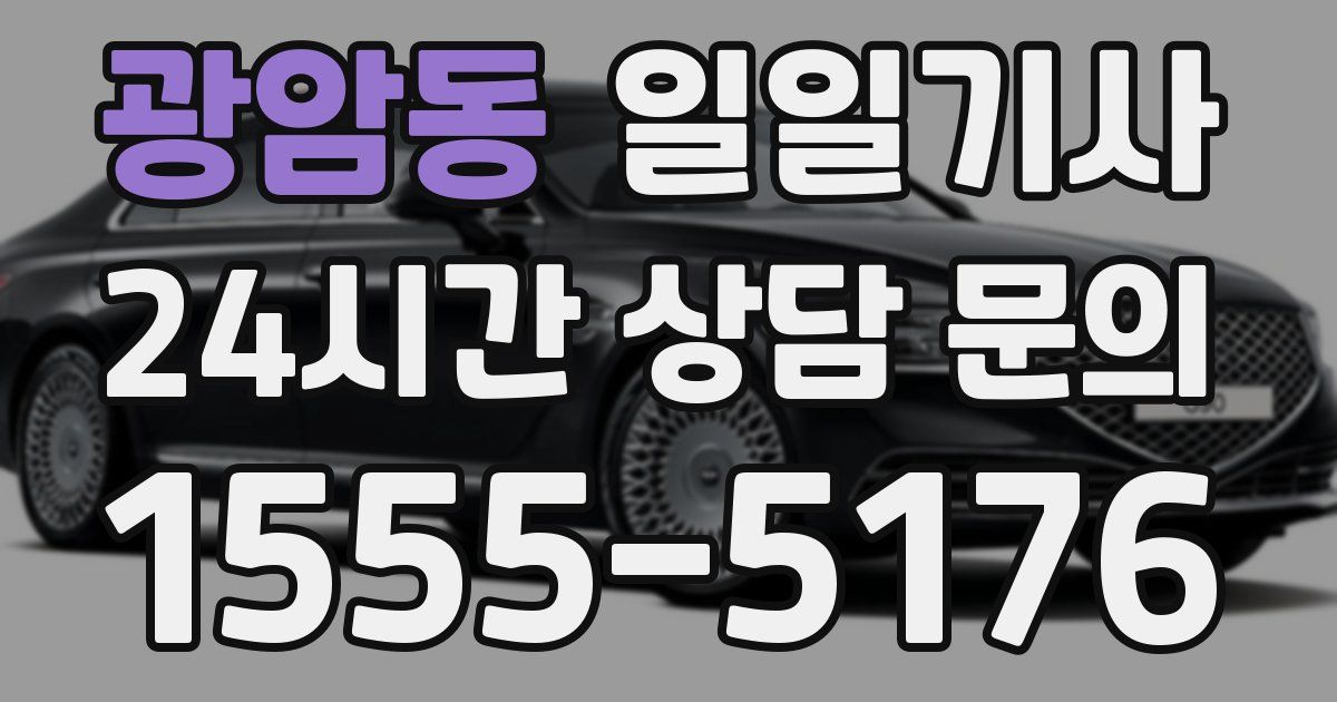 일일대리기사