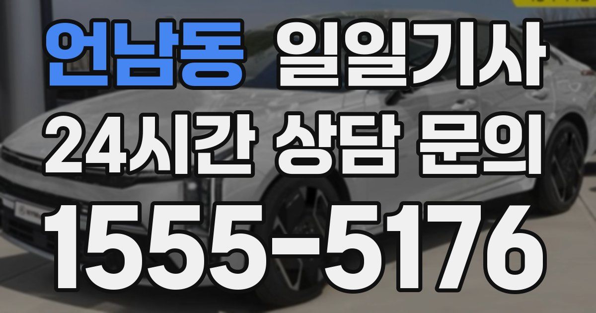 일일대리기사