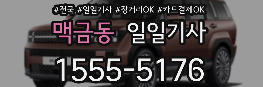 맥금동 일일기사