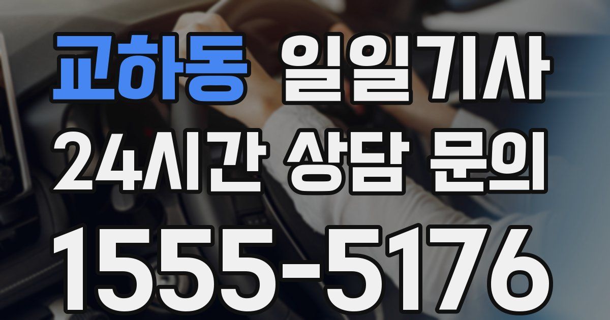 일일대리기사